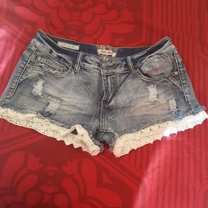Jean shorts